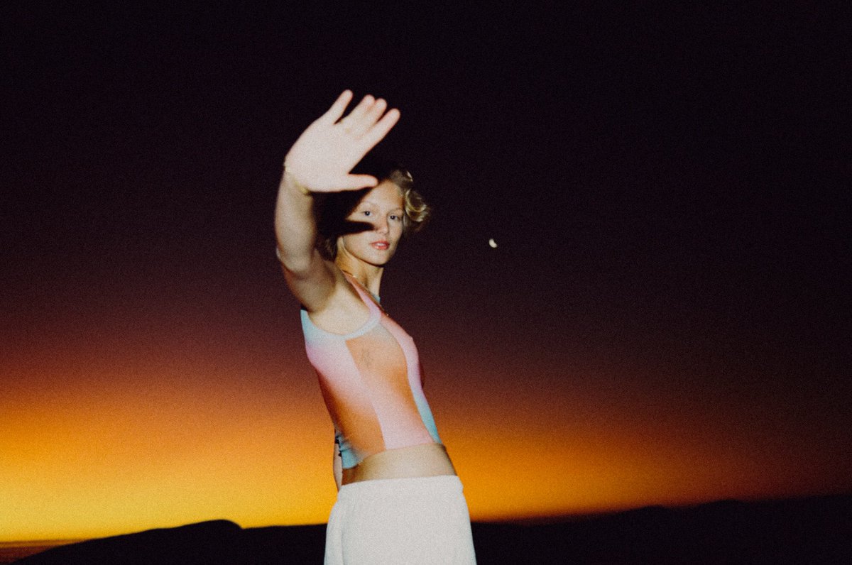 Experimenting with flash and a fish eye. Nathalie on #35mm