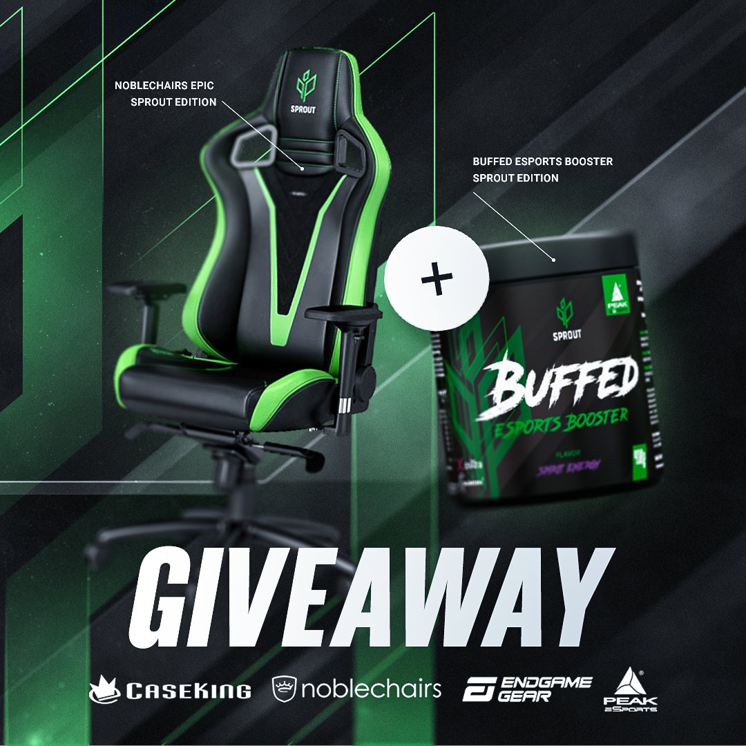 Your chance to grab this awesome bundle! Thanks to PEAK ESPORTS and @Caseking for sponsoring this giveaway. 💚💪 Good luck to all! 🍀 ➡️ instagram.com/p/CpcexAHopWf/