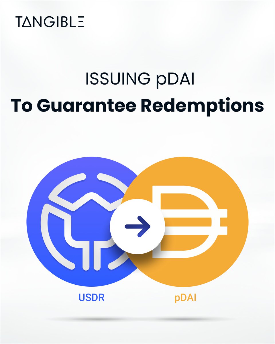 1/ In light of the current events with $USDC and its impacts on $DAI and subsequently $USDR, we wanted to share a refresher on how pDAI works to manage the impacts of a bank run in situations like these.