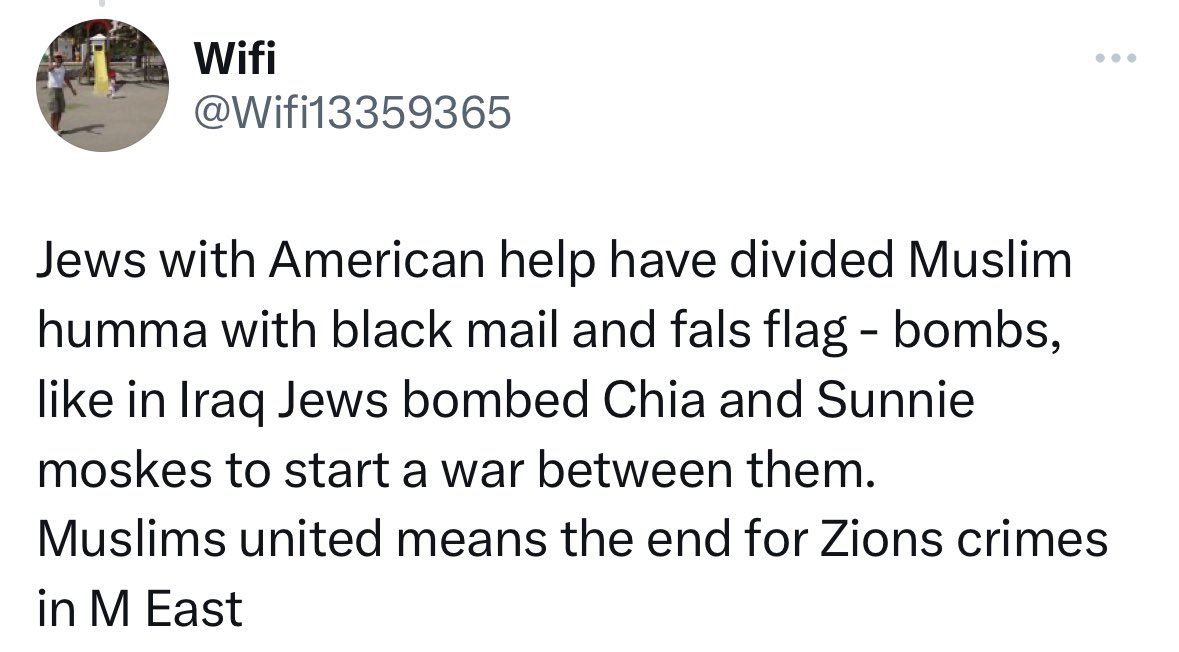 emilykschrader's tweet photo. Pro-Iran regime cyber accounts (most of which appear to be bots or “new” accounts) are actively spreading #antisemitism online across social media in a coordinated way

This Jew hatred, a pillar of the Islamic regime, should not be permitted on Twitter, or any platform https://t.co/ST8vib7OUK