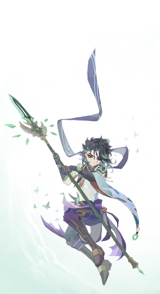 trying out different drawing techniques yet again
#原神 #Xiao