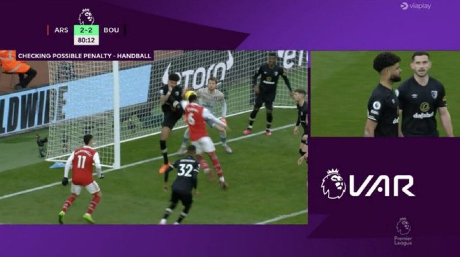 Guess which one was given as a penalty?