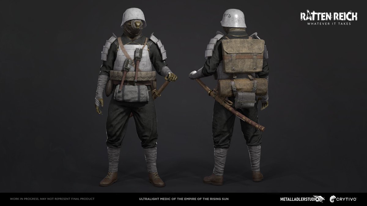 Soldiers belonging to the Empire of the Rising Sun ☀️ 

#screenshotsaturday #conceptart #gamedev #indiegame