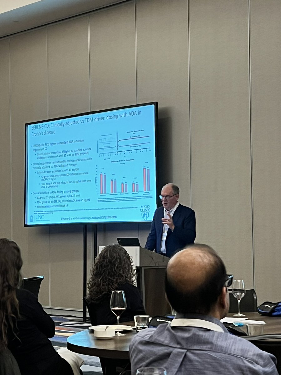 Hilarious, educational fun @CCfdnMinnesota #myibdlearning dinner learning from @EdwardLoftus2 re: various IBD approaches and clinical trials last night! Great to meet other IBD providers in MN/Midwest who love this just as much as I do! Can’t wait for main event today!!