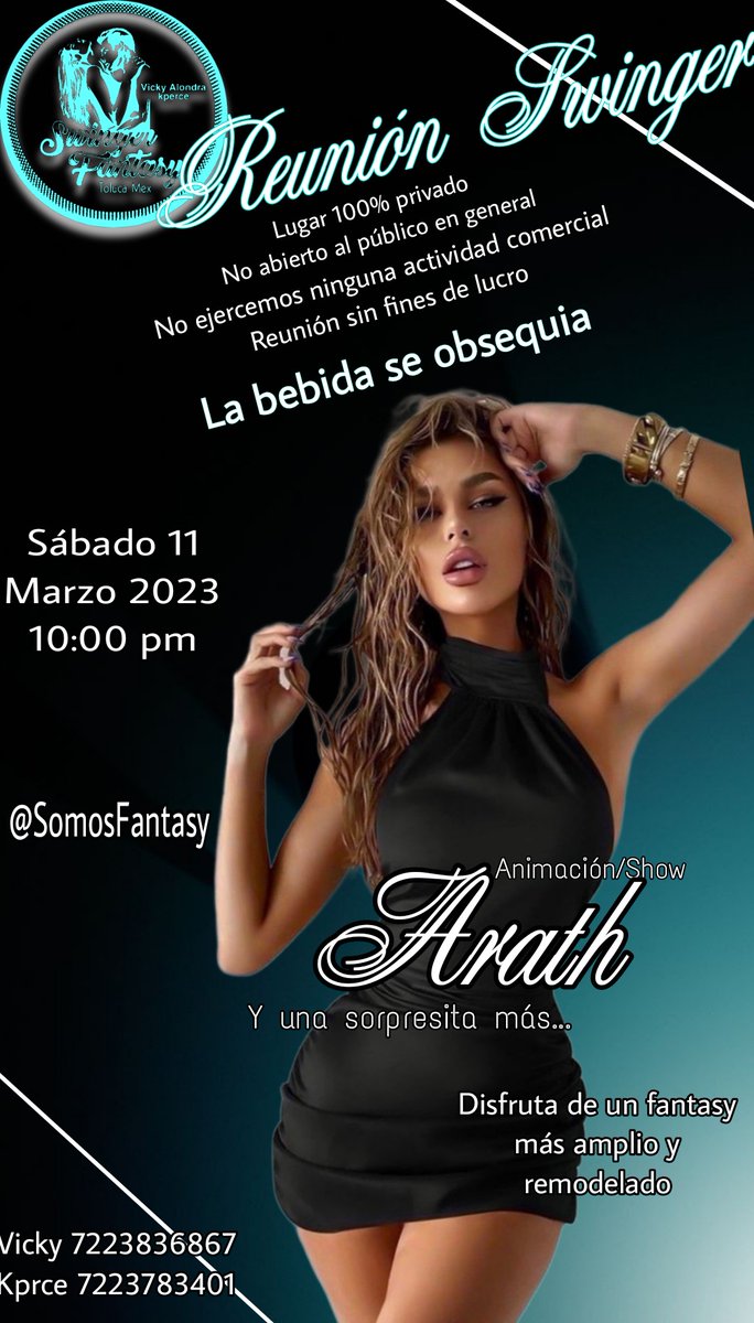 Swinger Fantasy Club Privado tweet media