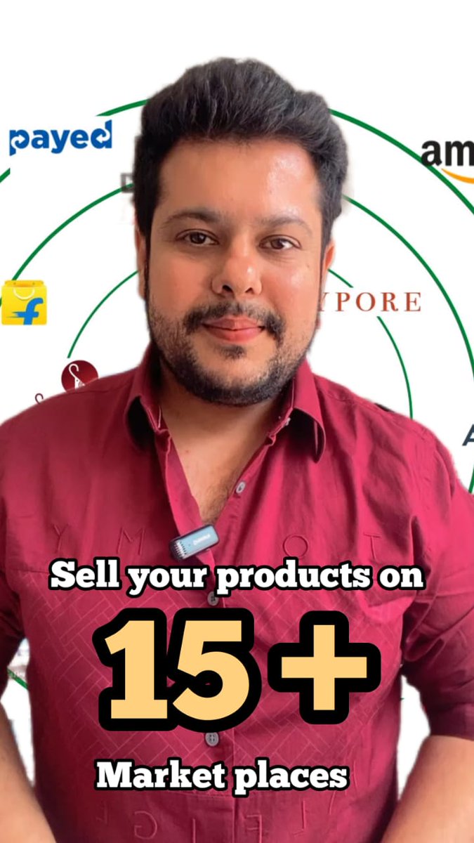 If you want to sell your product on 15+ e-commerce market then check out this-
youtu.be/0JrVJsLPr6Y
Follow me on -
YouTube - lnkd.in/d3vcpmgr
Instagram - lnkd.in/dnargjR3
#d2cbrands #ecommerce #onlineselling #sales #listing #inventorymanagement #brandpartner