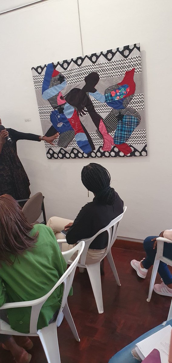 AmakhosikaziFM's tweet photo. Young female artists from various parts of Matabeleland share their artistic impressions of online violence against women in politics #OVAW at the @unwomenzw and @AWLNetwork commemorations of  #InternationalWomensDay
#DigitALLInnovationandTechnologyforGenderEquality #ZwakalaMama https://t.co/iAjVMKlsGV