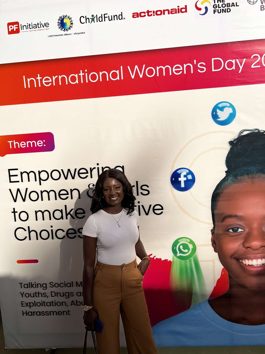 MariamCoco411's tweet photo. In Commemoration of International Women's Day 2023. I was invited as a panelist by Paradise Foundation at the National Dialogue forumΒ on Empowering Woman and Girls to make positive choices.π
#WomensDay2023 #Studio411 #NationalDialogueGambia #WomenAndGirlsEmpowerment https://t.co/CSYTpOeRPW
