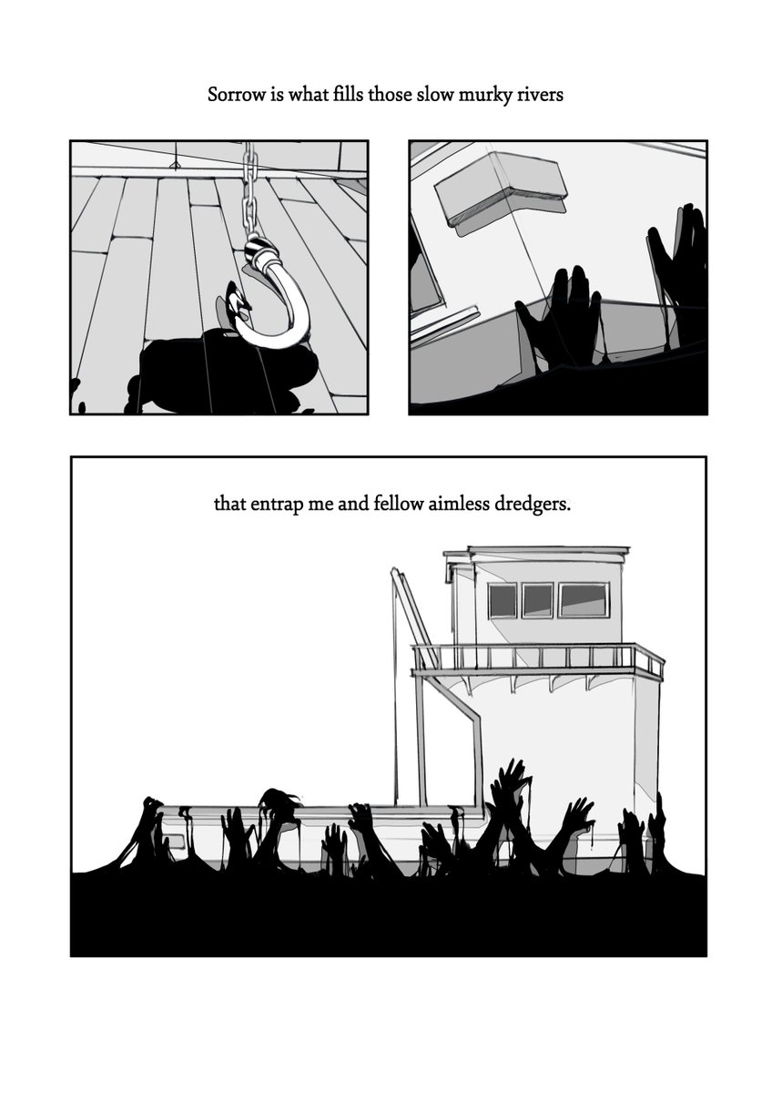 the dredger. (1/3)

a short comic about closure. 