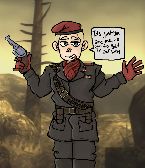 Crypticlethargy's tweet photo. Hes so goofy 

Tags: #metalgearsolid #revolverocelot #MGS3 https://t.co/Zuld69dMFO