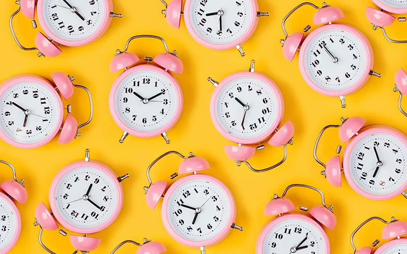 Don't forget to spring forward one hour for Daylight Savings Time.