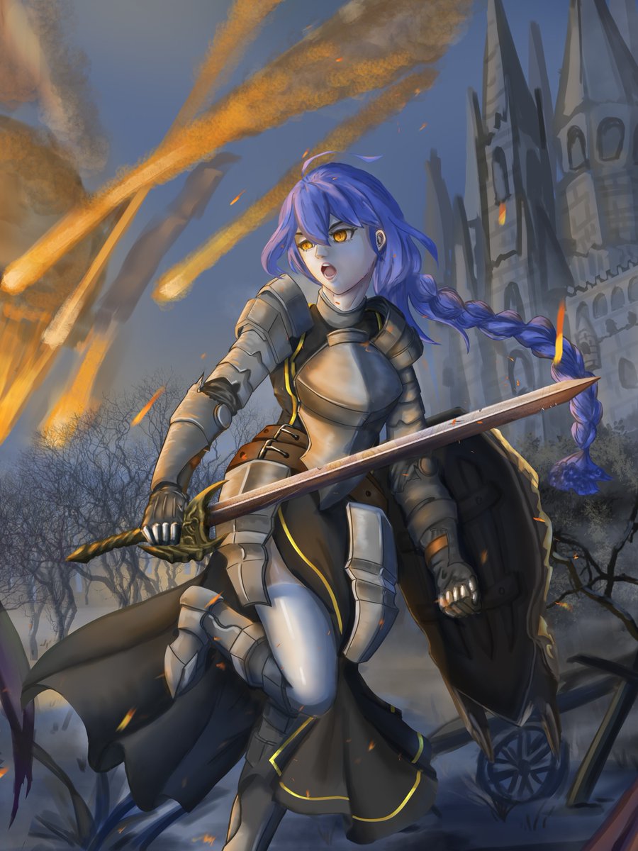 Kurumi_Sanz's tweet image. チェス シリーズ - フィアレス ソルジャーズ
西洋象棋系列-无畏士兵
Chess Series- Soldier
#computergraphic #illustration #drawing #イラスト #创作 #电绘 #ChessArt