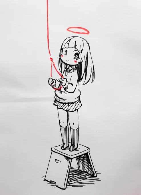 このへんの絵をまとめてちいさな本にしたい気がしてきた。 