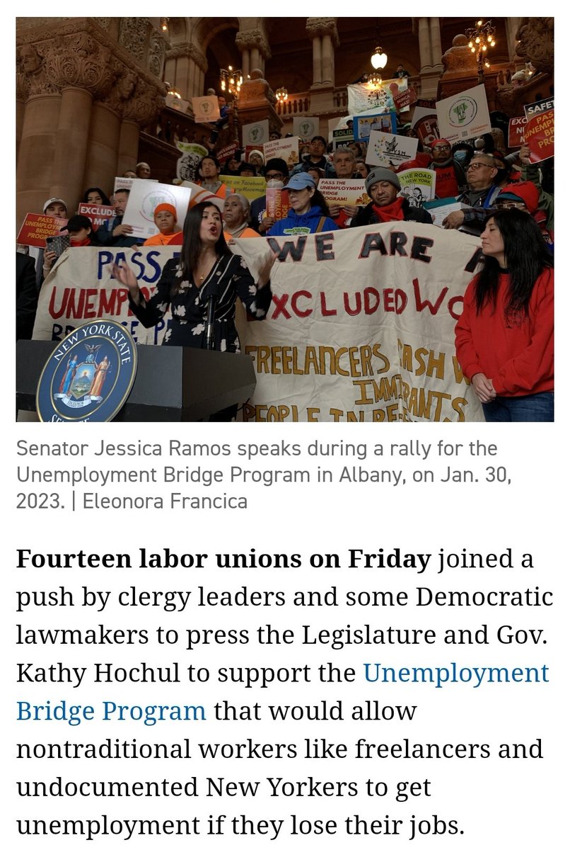 local79nyc's tweet photo. The #UnemploymentBridgeProgram is an essential safety net for excluded workers who organize on the job. Sign the petition to help get it passed 👉 https://t.co/A0JX1e6Hbu
https://t.co/HRbrJt0eMd https://t.co/rRC3WyaHLu
