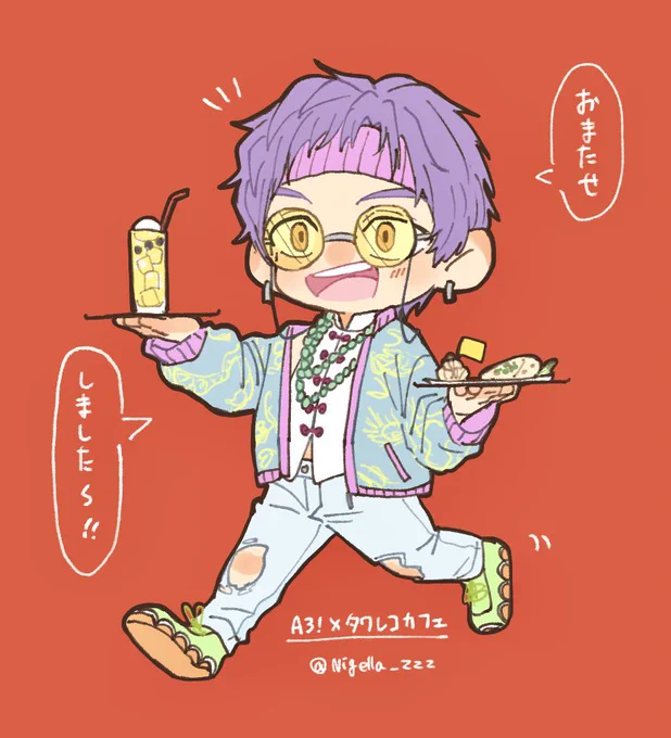 A3!×タワレコカフェ💜

中華大好物なんで、推しの等身本当に嬉しかった‼️九門くん可愛い‼️大好きだ‼️ 