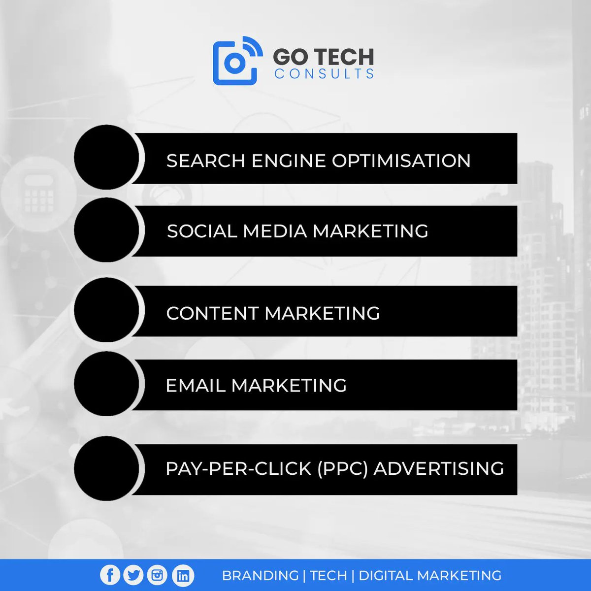GoTechConsults_'s tweet photo. If you're in need of a digital marketing agency to manage your business?

We are your best bet.
You can put your money on us https://t.co/GCGsm3dZzC