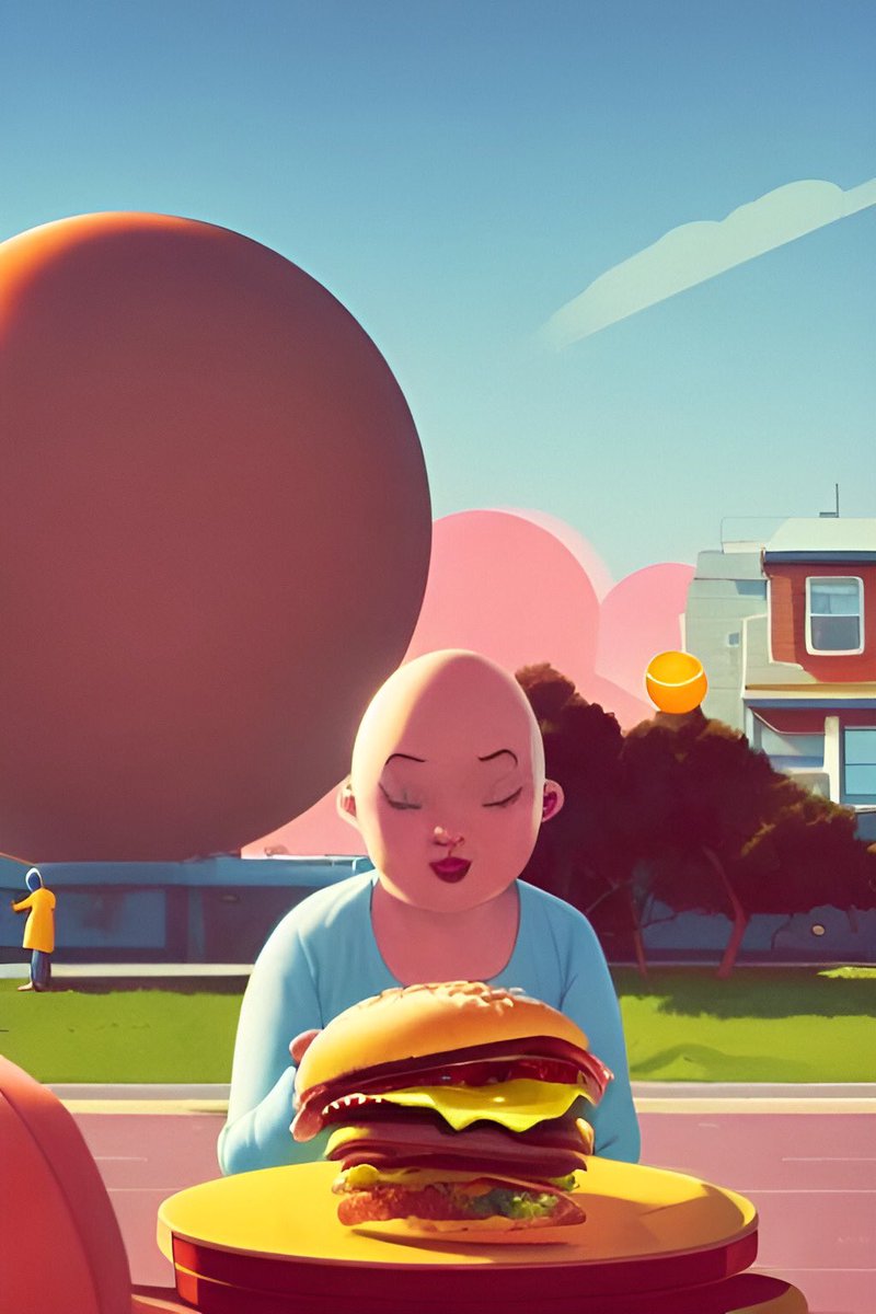 TushyGaloreDeux's tweet image. PART 2

These were from a year ago, I was attempting to create #FoodieBeauty #FoodieBeautyAnimalAbuser , eating, at the #Orangejulep in #Montreal . I had so much trouble trying to make the AI Art app understand what I wanted! After 100 failures, here are some of the keepers: