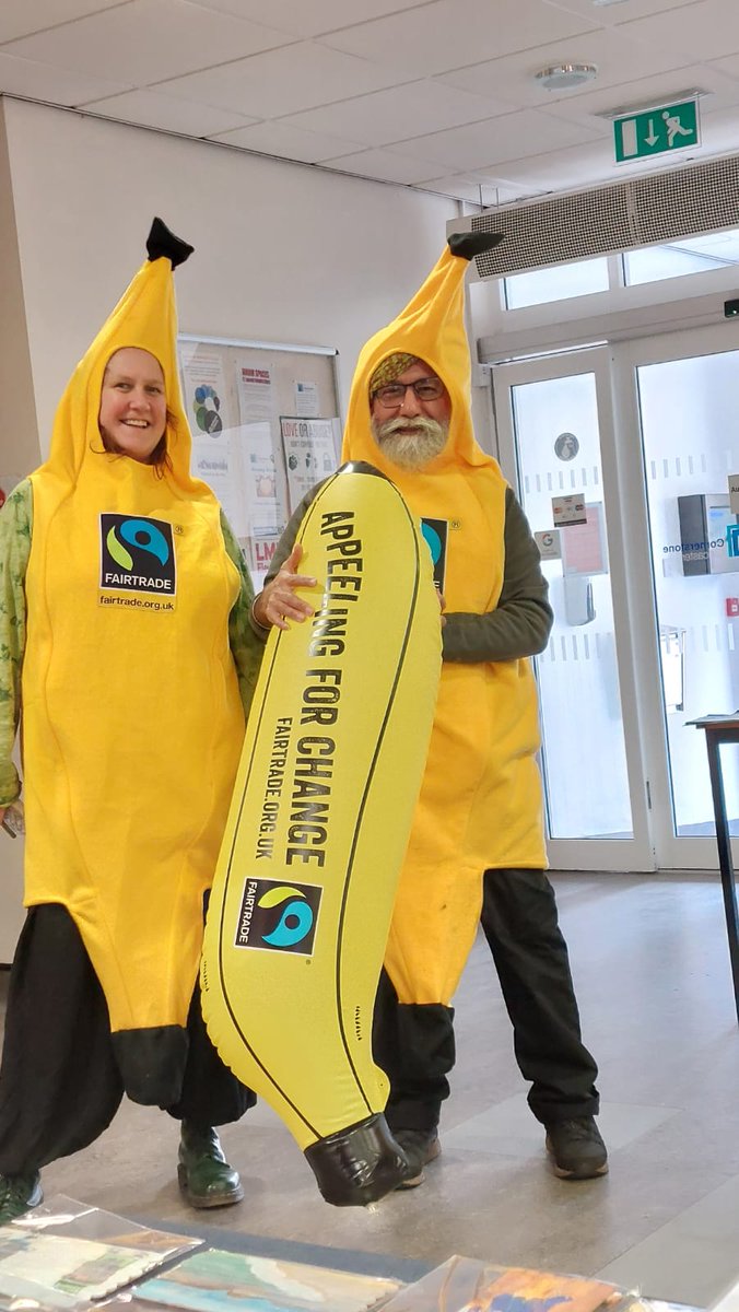 'ave a banana! Or a banana split! #FairTrade #fairtradeproducts 

Are we appealing?