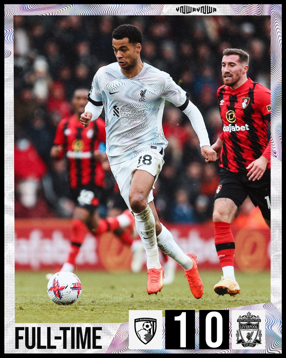 Defeat at Bournemouth.