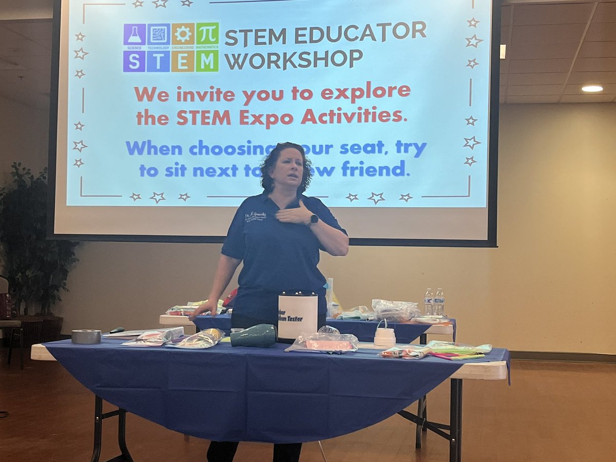 STEMnaut's tweet image. Excited to be kicking off an awesome STEM workshop with @DrYemothy @DoDstem @AEF_Program @USNASTEMCenter #DocYSTEM