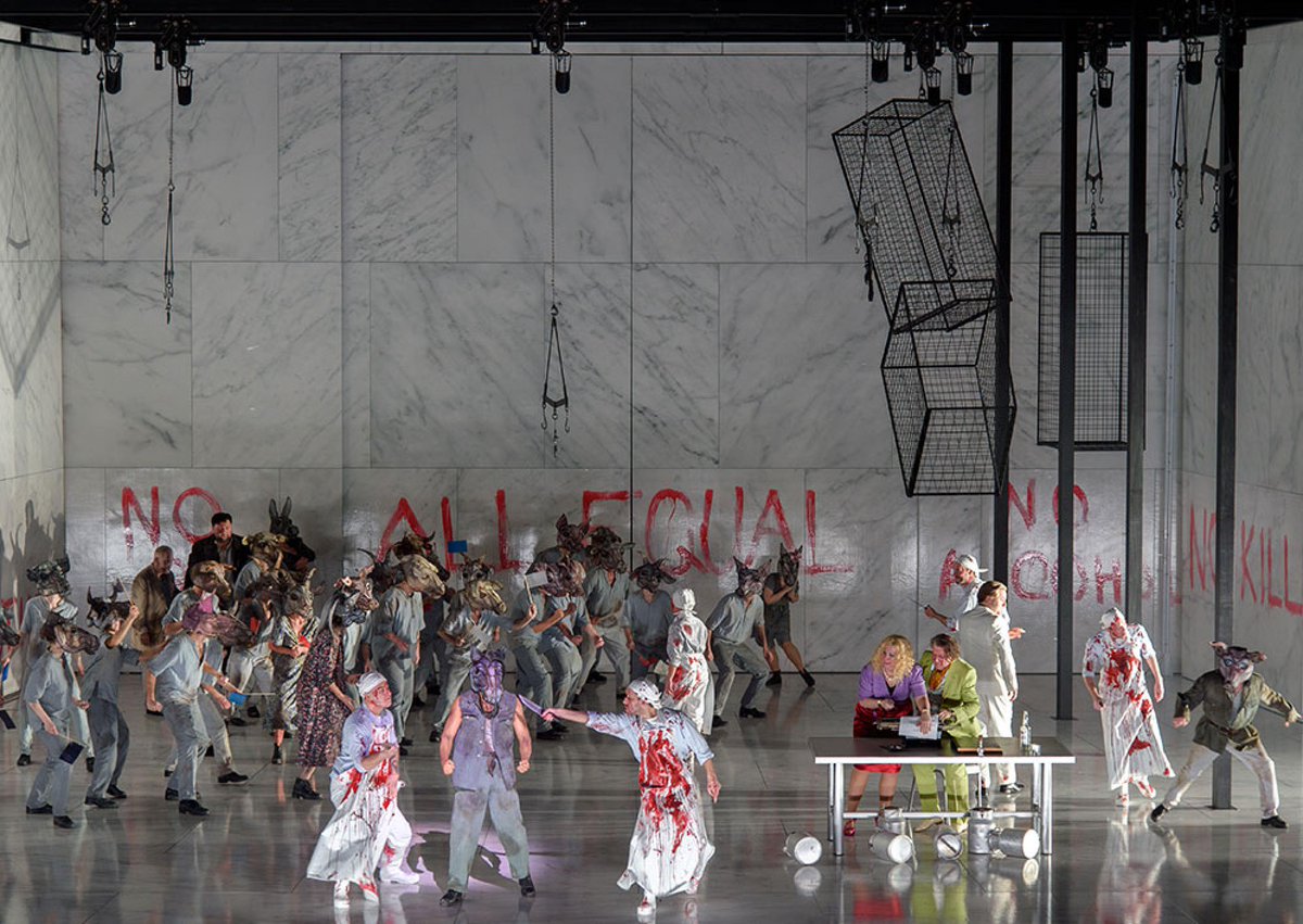 Oper! (@opermagazin) on Twitter photo A timely warning against the revival of totalitarianism: 'Animal Farm' at the Opera Amsterdam 🐷 Quieken, Gackern, Wiehern: Mit der Uraufführung der Oper #Animal Farm von #AlexanderRaskatov warnt das Opera Forward Festival an der <a href="/DutchNatOpera/">De Nationale Opera</a> vor dem Revival der Totalitarismen. A timely warning against the revival of totalitarianism: 'Animal Farm' at the Opera Amsterdam 🐷 Quieken, Gackern, Wiehern: Mit der Uraufführung der Oper #Animal Farm von #AlexanderRaskatov warnt das Opera Forward Festival an der <a href="/DutchNatOpera/">De Nationale Opera</a> vor dem Revival der Totalitarismen.