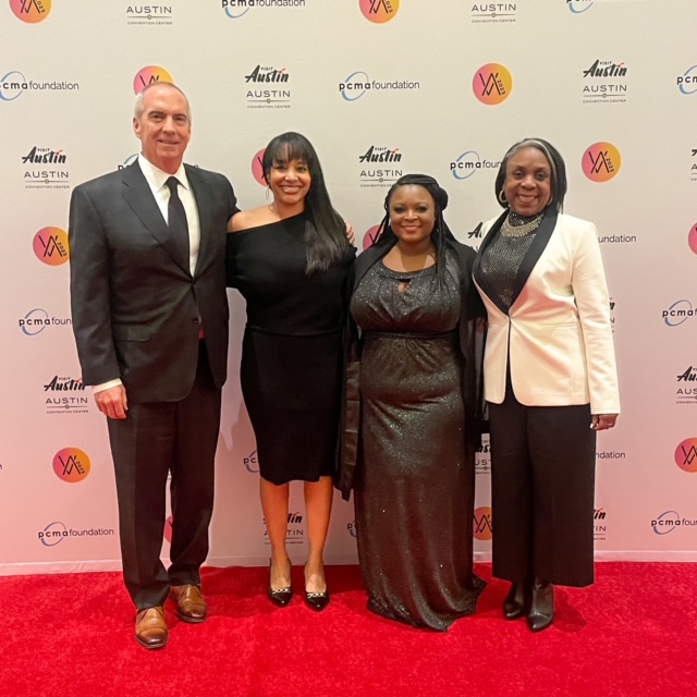 SearchWide's tweet photo. A wonderful evening at the @pcmahq Foundation Visionary Awards! Congratulations to the 2023 Lifetime Achievement Honorees and professional excellence award finalists and winners.🏆
#PCMA #POPDC23 #eventprofs #meetingprofs #businesseventsweek #eventsindustryweek #visionaryawards https://t.co/M3fFNZn3TP