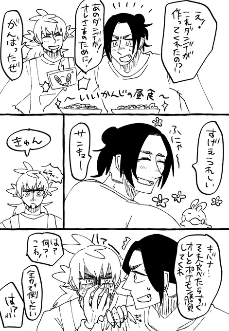 お題『キュートアグレッション』
#kbdnワンドロ #kbdnワンドロ_132
遅刻です!なんか違うかもしれない… 