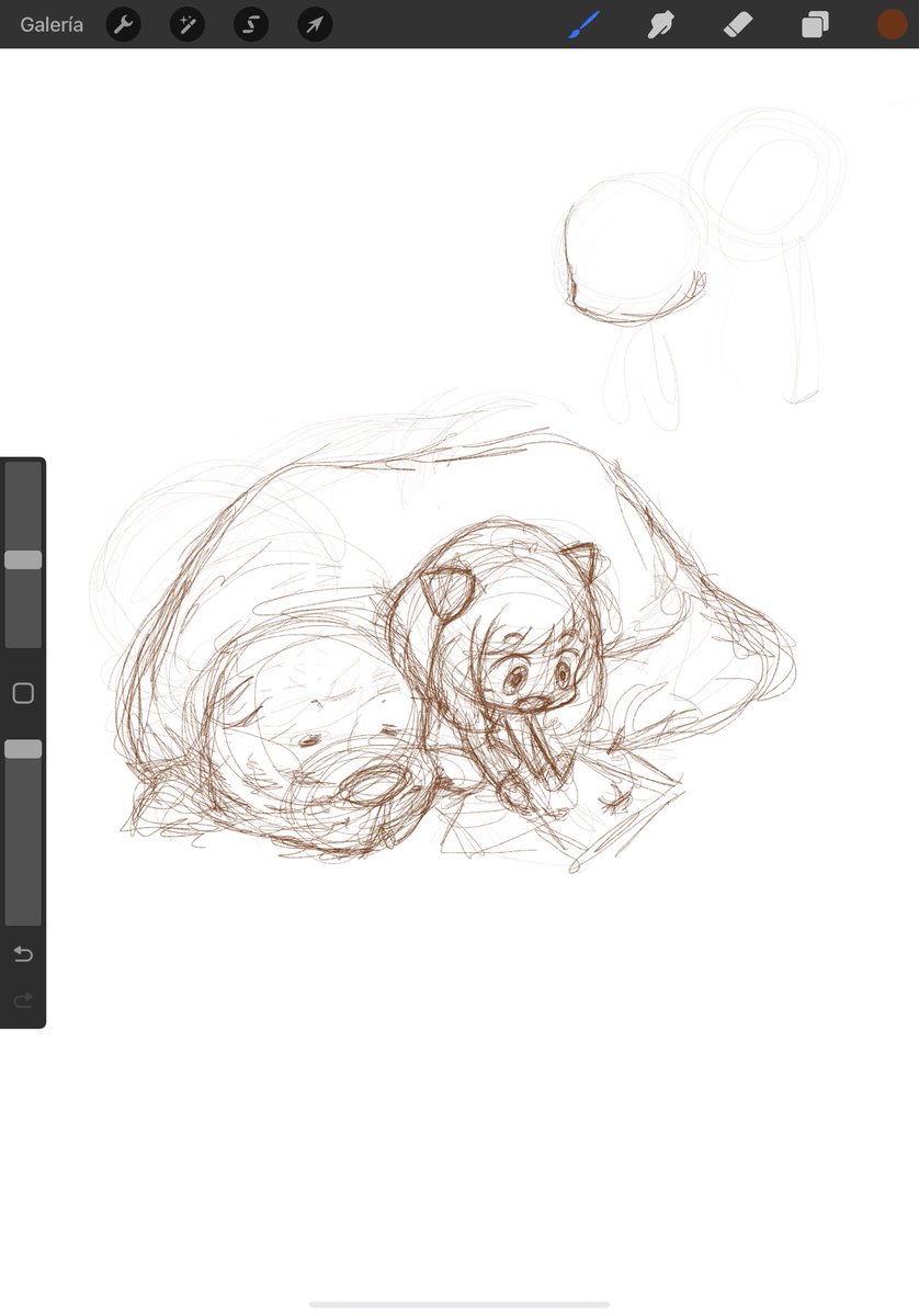Lothchan's tweet photo. I get a little crazy when I’m sketching, but I understand myself 

#art #ArtistOnTwitter #SPYxFamily #artwork https://t.co/Q0ylQFdGGu