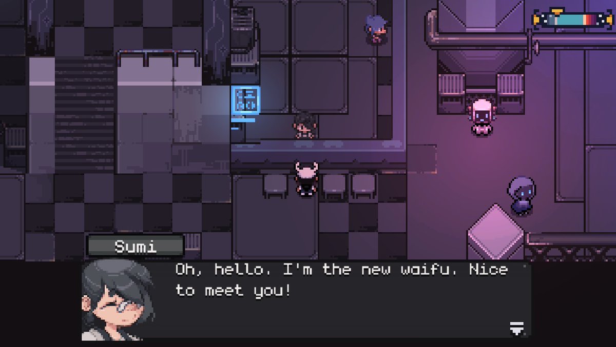 #screenshotsaturday new Rain City screenshots; finished the main maps, now it's time to make events!
((disclaimer: not actual dialogue))

wishlist Anode Heart on Steam before it's too late >> store.steampowered.com/app/1592750/An… and by that I mean too late at night