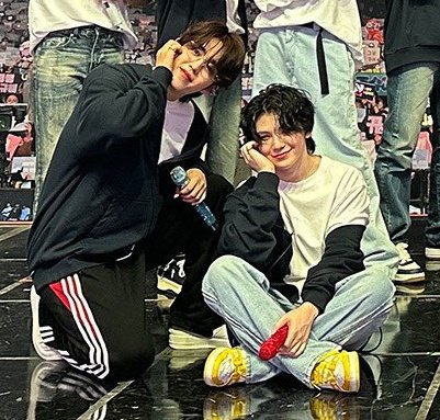 gleecheol's tweet image. day 1 and day 2 jicheol :”)