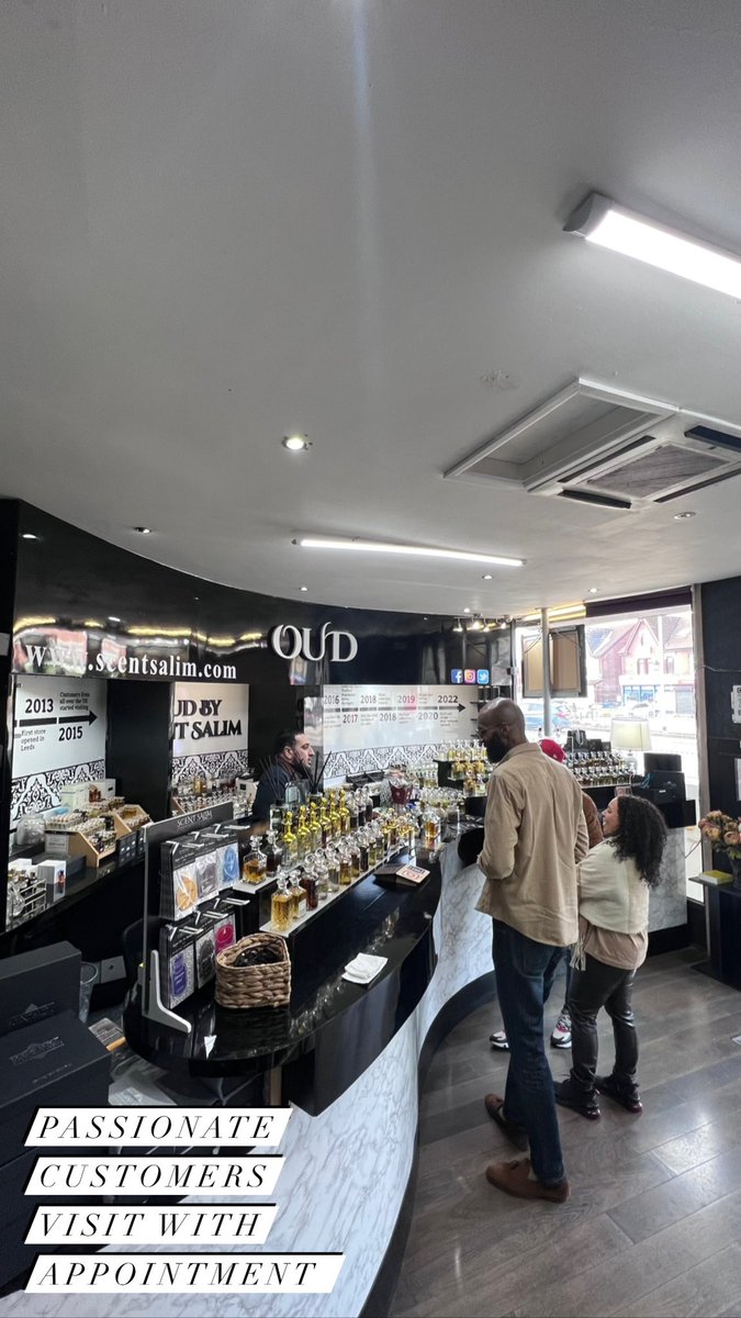 oudbyscentsalim's tweet photo. After many years researching the Oud trade Scent Salims team have been to different Oud countries to bring the best Ouds. As we retail and wholesale many luxury brands, our Artisan Oud is priced very reasonably for Oud lovers.
#oudshop #scentsalim2023 #oudh https://t.co/Lp5RIP09gd