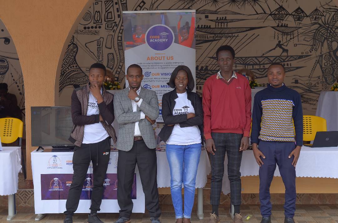 Meico10's tweet image. @code_academy_ug, @USEUganda. Let's not just talk about gender equality in tech, let's take action. #WomenInSTEM #GenderEquality #CodeForAll