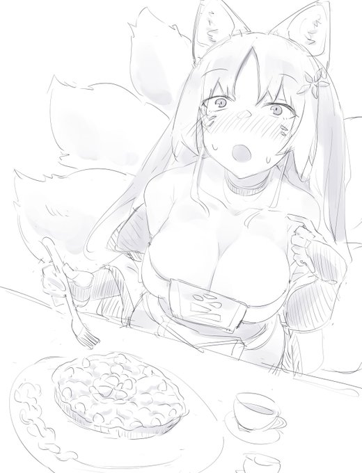 ご指名コハクさん
> ここだけの話初登場の時のコハクさんがめちゃくちゃ好みなのであの時の服装でこれまた懐かしいヌタウナギトラップでねっばねばに… #odaibako_korigitsune https://t.co/rhCigq8Mnv 