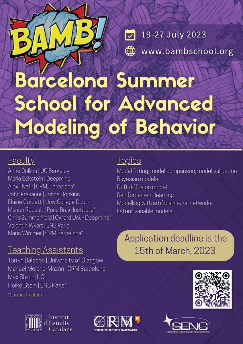 heikecstein's tweet photo. ⚡️ 4 days left to apply ⚡️
++ plus: course fees just got cheaper, and we’ll have additional travel grants for participants from economically disadvantaged labs ++ 
Please apply, we’ll do what we can to help you join the BAMB community!
https://t.co/x6HVqIY85F https://t.co/ga7nKnWNBH