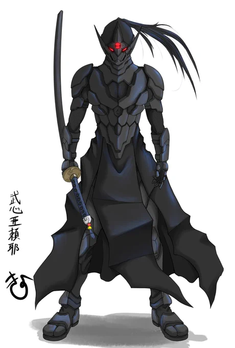 オリジナル忍者ヒーロー、ガワ塗り終えましたので貼り貼り。 