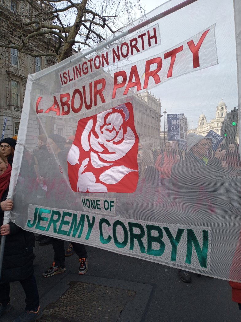 Islington North flag.
#NHSStrike