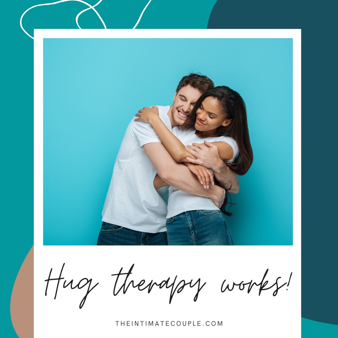 A hug is another way to say, "I love you, and I want you!"