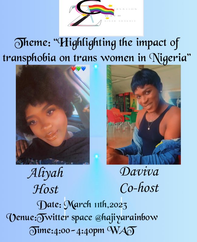 Join the conversation today by 4:00pm WAT