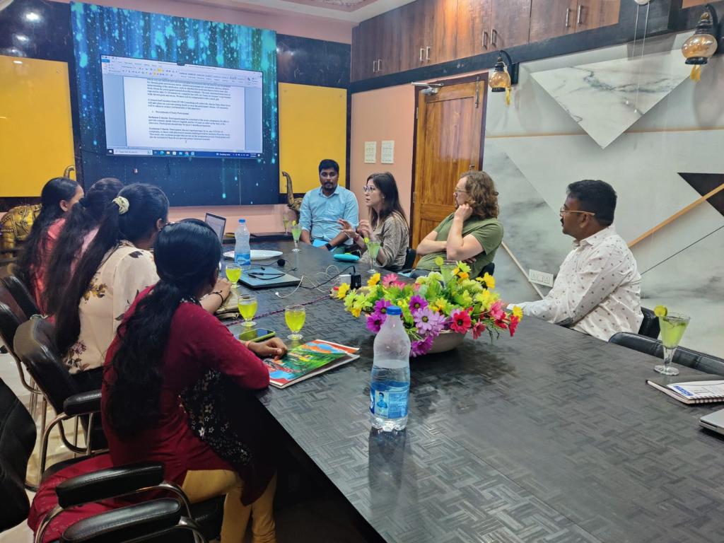 dcor_india's tweet photo. It was an exciting experience to collaborate with Caitlyn and Teyler from Ball State University, USA on studying Ethnomedical Treatment for Chronic Pain and Stress in #pregnancy &amp; Postpartum in India.
#dcor
@SatyaM_DCOR https://t.co/XDzh0LSHtI
