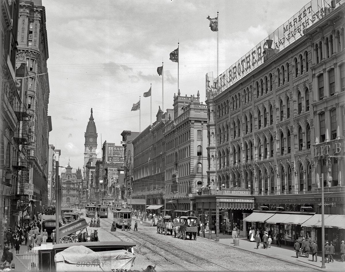 StrongTowns's tweet photo. “America can’t be built like Europe, it’s bigger and newer!”

This ignores the fact that every American city and small town alike was built to be walkable prior to the invention of cars. Our car-centric development style didn't just happen, it was a result of policies. https://t.co/5UVyFqktp0