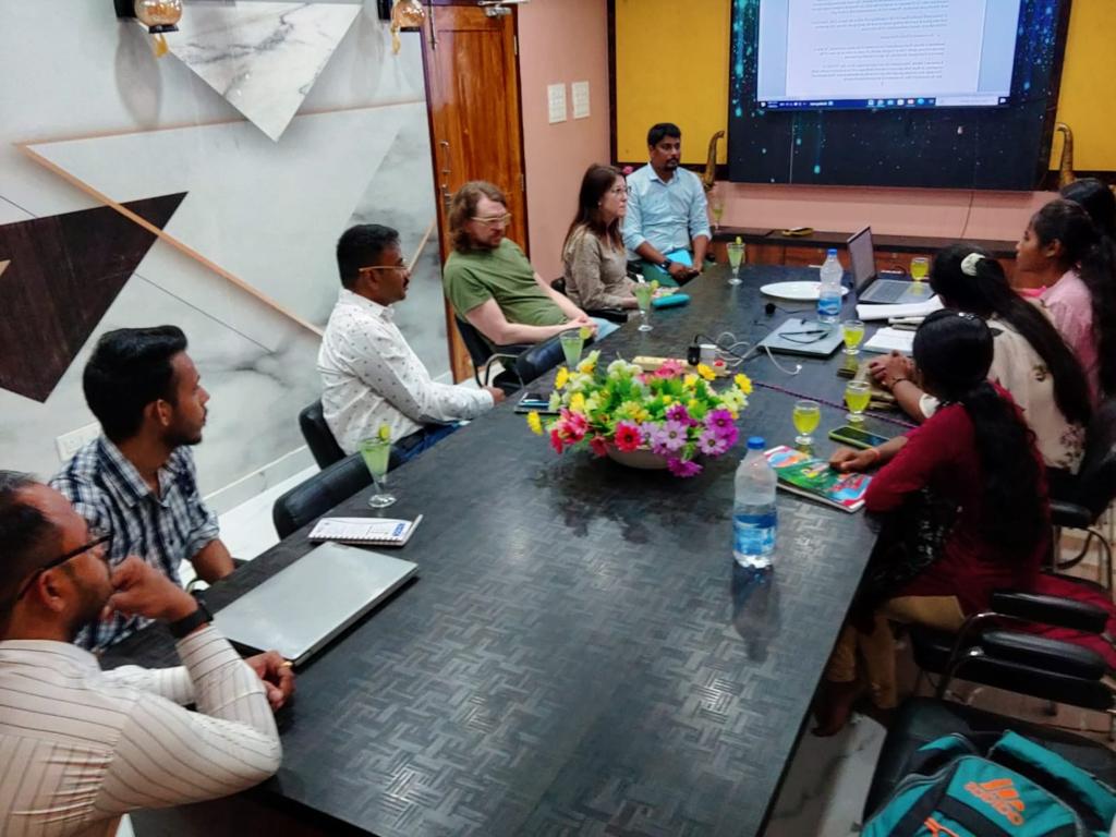 dcor_india's tweet photo. It was an exciting experience to collaborate with Caitlyn and Teyler from Ball State University, USA on studying Ethnomedical Treatment for Chronic Pain and Stress in #pregnancy &amp; Postpartum in India.
#dcor
@SatyaM_DCOR https://t.co/XDzh0LSHtI