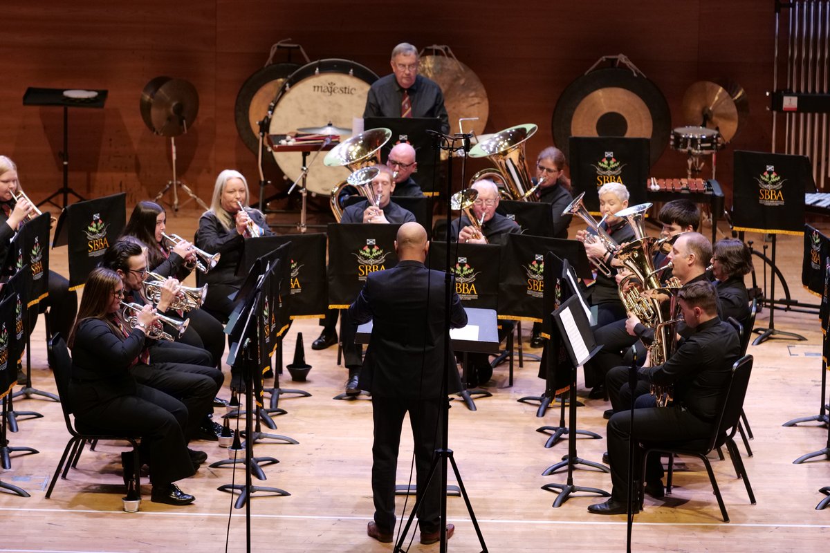 TheSBBA's tweet photo. It's on with the Third Section! First to take to the stage was Whitburn Heartlands Band, conducted by Paul Kiernan!

#sbbachamps2023 #sbbaevents https://t.co/OOME5YdqDC