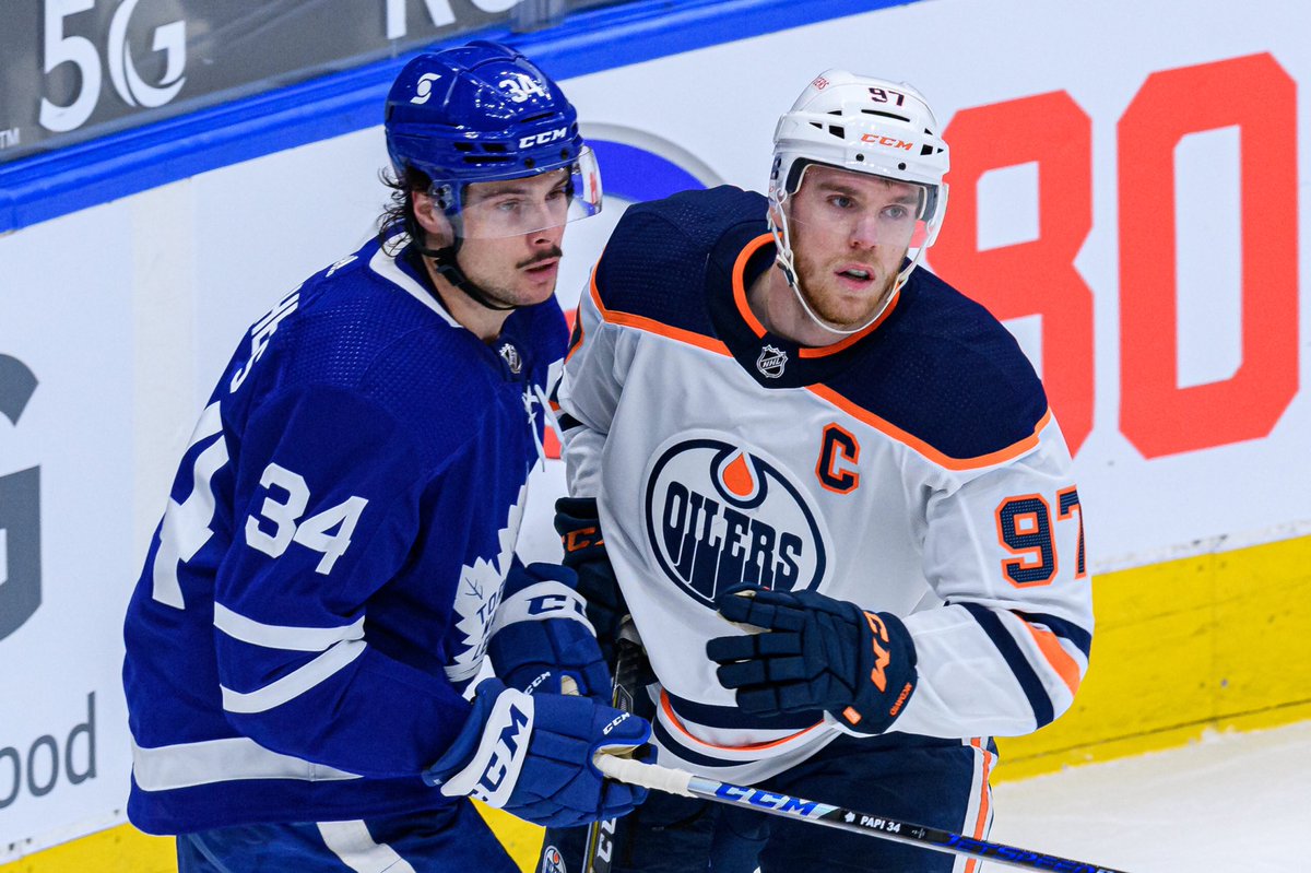 The two greatest players in the #NHL take the ice tonight in #Toronto when the #Leafs play the #Oilers.
Looking forward to seeing McDavid &amp; Draisaitl on #HNIC