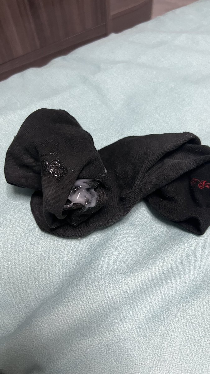 套着袜子就射了