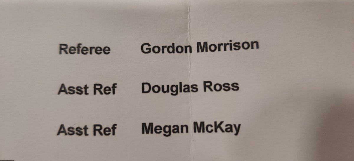 Not seen any banners at Mosset Park for a while 😬