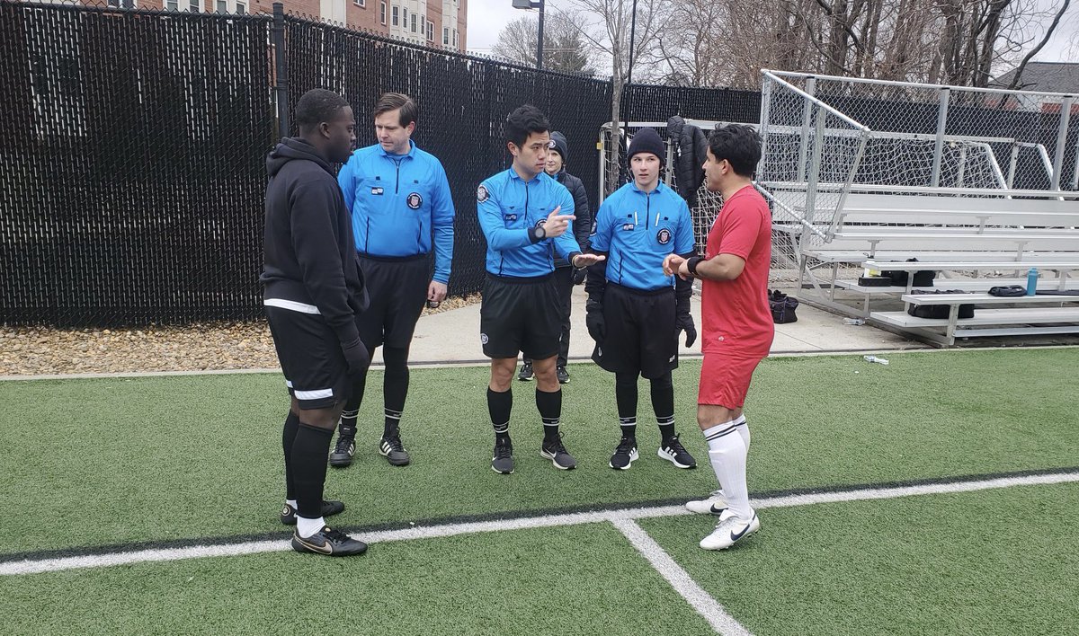 MASS_Soccer's tweet photo. We are about to kick off our 2023 Spring Cup Season with the Werner Fricker Open Cup Opening Round match!

@AlbaniaUnitedSC vs @AlleghanyFC 
🏟️Madyln English School in Everett 

🎉And we are underway!!!🎉 https://t.co/eolCwho6Ka