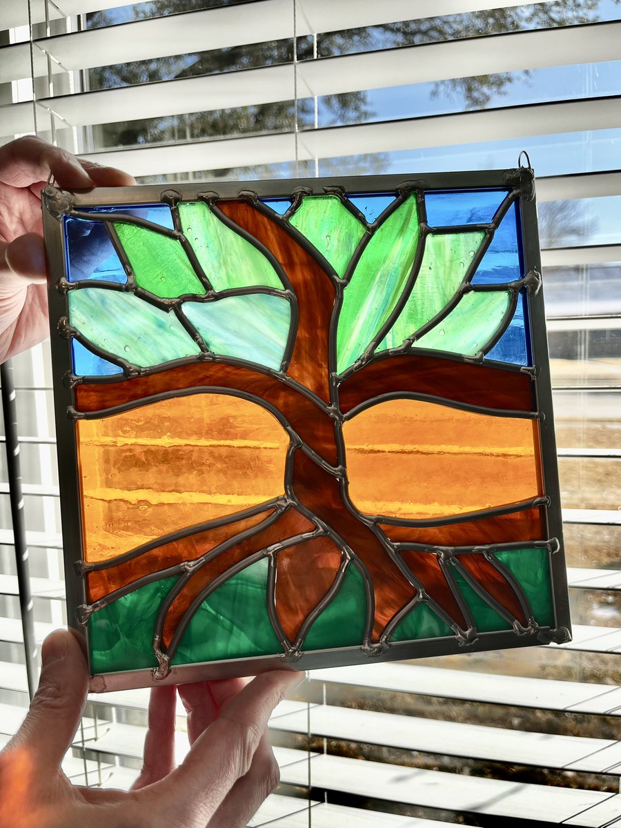 Toleshouse's tweet photo. @CDelawalla I started doing stained glass after I finished my PhD https://t.co/BzBx4Up0cF