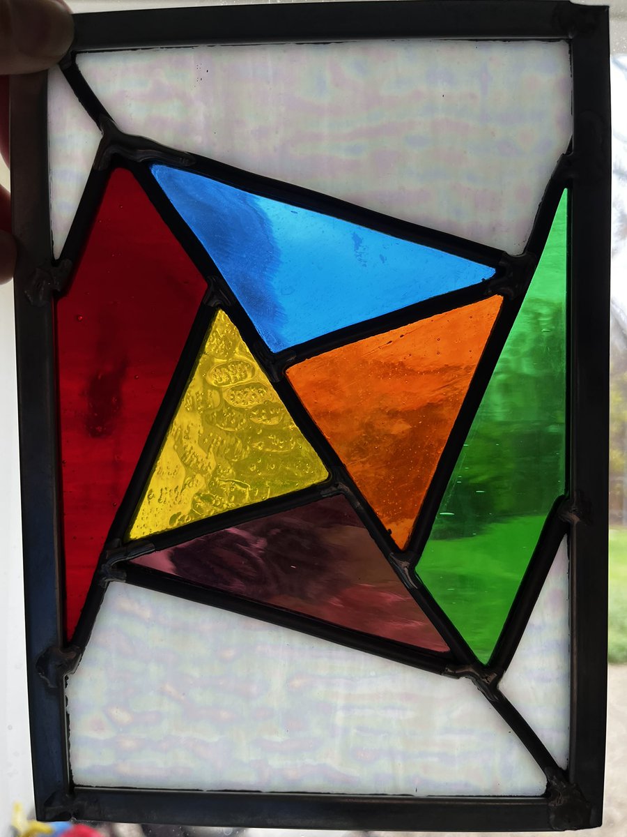 Toleshouse's tweet photo. @CDelawalla I started doing stained glass after I finished my PhD https://t.co/BzBx4Up0cF