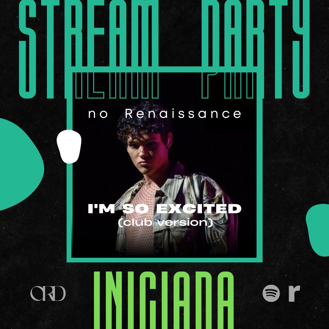 Preparados?! Então bora começar a stream party e ouvir muito Omar Rudberg e dar stream para "I'm So Excited"! Você pode interagir com a gente aqui nos comentários!

🔗 ren.fm/UGUhbNNcMRwFjB…