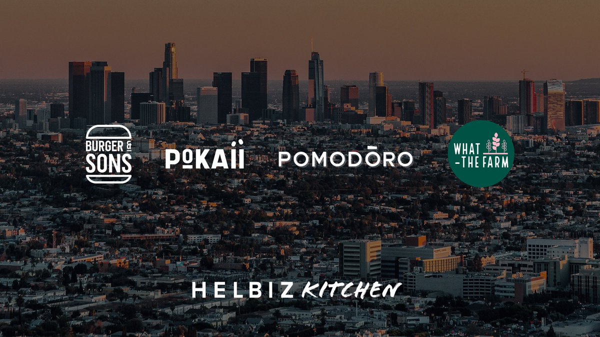 Our second location in US is open! Find our food brands in Los Angeles’ Westwood neighborhood 🍽
Learn more: investors.helbiz.com/news-releases/…
<a href="/KitchenUnitedHQ/">Kitchen United HQ</a> #LosAngeles
